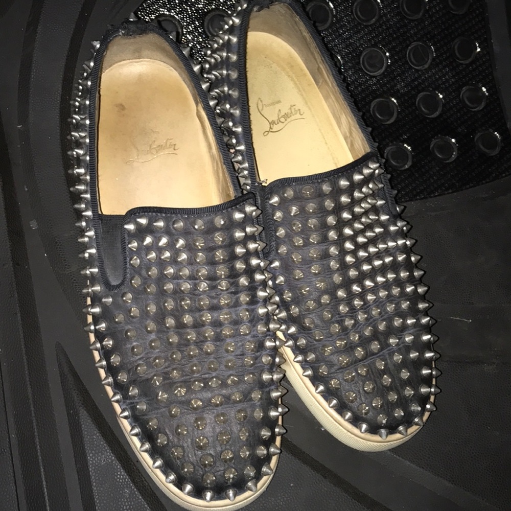 Christian Louboutin roller boat loafers